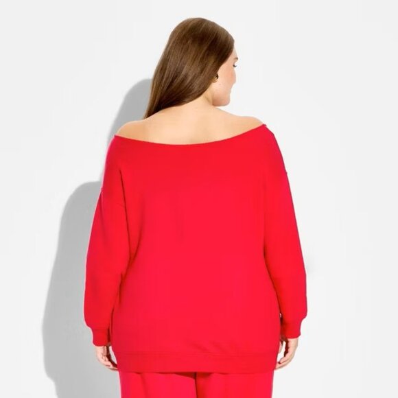 Women's Pullover Sweatshirt - Picture 2 of 2